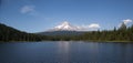 Mt Hood Trillium Lake summer panorama