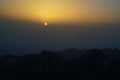 Mountain Huashan Sunrise Royalty Free Stock Photo