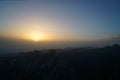 Mountain Huashan Sunrise Royalty Free Stock Photo