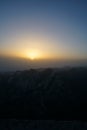 Mountain Huashan Sunrise Royalty Free Stock Photo