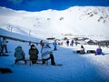 Mt Hutt, the famous ski field in New Zealand