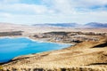 Mt John Observatory Area at Lake Tekapo in New Zealand Royalty Free Stock Photo