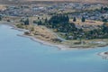 Landscape around Mount John Observatory near Lake Tekapo, New Zealand Royalty Free Stock Photo