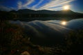 Mt Katahdin from Kidney Pond Royalty Free Stock Photo