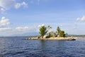 Mt Katahdin Maine Ambajejus Lake Royalty Free Stock Photo