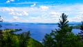 Moosehead Lake View from Mt Kineo - Maine Royalty Free Stock Photo
