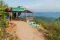 MT KYAIKTIYO, MYANMAR - DECEMBER 11, 2016: Small snack stall at the hiking trail to Mt Kyaiktiyo Golden Rock , Myanm