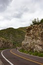 Mt Lemmon Scenic Byway is popular biking and driving destination Royalty Free Stock Photo