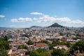 Mt Lycabettus from the acropolis