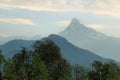 Mt Machapuchare view in Nepal