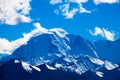 Mt. Makalu in noon Royalty Free Stock Photo