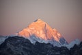 Mt Makalu sunset