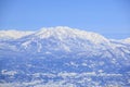 Mt. Myoko in winter Royalty Free Stock Photo