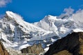 Mt. Nun (7135m) and Mt. Kun (7087), Kargil, Ladakh, Jammu and Kashmir, India.