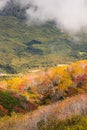 Mt.Ontake in autumn Royalty Free Stock Photo