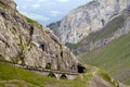 Mt. Pilatus Cogwheel Tracks View