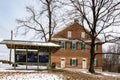 Mt. Pleasant Quaker Meeting House Royalty Free Stock Photo