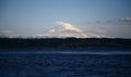 Mt. Rainer and Puget Sound Royalty Free Stock Photo