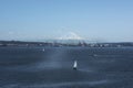 Mt Rainier Seattle Washington Puget Sound Sail Boats