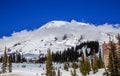 Mt. Rainier Winter Mountain View, Mt. Rainier National Park