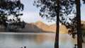 Mt. Rinjani hiking - Segara Anakan Lake, the campsite view