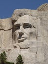 Mt. rushmore Lincoln Royalty Free Stock Photo