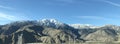 Mt San Jacinto with a fresh dusting of snow Royalty Free Stock Photo