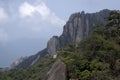 Mount Sanqing, Sanqingshan, Jiangxi China Royalty Free Stock Photo