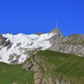 Mt Santis in spring Royalty Free Stock Photo