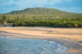Mt.Saunders and East Woody beach the famous iconic place of Nhulunbuy town of Gove Peninsula, Northern Territory state of Australi Royalty Free Stock Photo