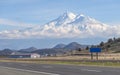 Mt Shasta in Northern California wilderness Royalty Free Stock Photo