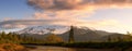 Mt. Shasta panorama Royalty Free Stock Photo