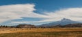 Mt. Shasta Panorama Royalty Free Stock Photo