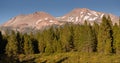 Mount Shasta Shastina Cascade Range California National Forest Royalty Free Stock Photo