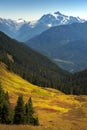 Mt. Shucksan As Seen From The Excelsior Ridge Trail. Royalty Free Stock Photo