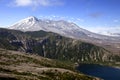 Mt. St. Helens and Spirit Lake Royalty Free Stock Photo