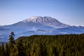 Mt St Helens Viewpoint, McClellan Overlook, Washington Royalty Free Stock Photo