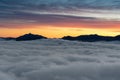 Mt Tsubakuro in the Japan Northern Alps