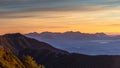 Mt Tsubakuro in the Japan Northern Alps