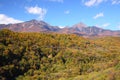 Mt. Yatsugatake in autumn Royalty Free Stock Photo