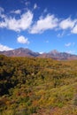 Mt. Yatsugatake in autumn Royalty Free Stock Photo