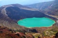 Mt. Zao and crater lake Royalty Free Stock Photo