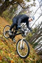 Mtb extreme Royalty Free Stock Photo