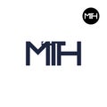 MTH Logo Letter Monogram Design Royalty Free Stock Photo