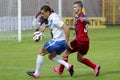 MTK vs. Videoton OTP Bank League football match Royalty Free Stock Photo