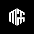 MTM logo MTM icon MTM monogram MTM letter minimalist Circle flat Unique modern abstract logo design Royalty Free Stock Photo