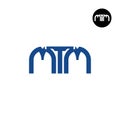 MTM Logo Letter Monogram Design Royalty Free Stock Photo
