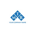 MTR letter logo design on white background. MTR creative initials letter logo concept. MTR letter design.MTR letter logo design on