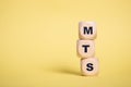 MTS, Make to Stock Support acronym Royalty Free Stock Photo