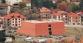 Mtskheta, Georgia. Top View Of New Ultramodern Building